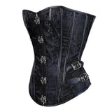 Gothic Steampunk Jacquard-Korsett