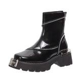 Chaussures Gothiques Zipper - L'Antre Gothique