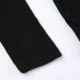 Body Gothique Clubwear Echancré