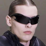 Gothic Steampunk Futuristische Sonnenbrille