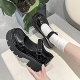 Gothic Lolita Buckle Shoes