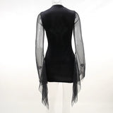 Retro-Feen-Gothic-Kleid