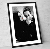 Poster Gothique Morticia & Gomez