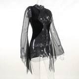 Retro-Feen-Gothic-Kleid