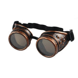 Lunette de Soleil Gothique Steampunk Ronde - L'Antre Gothique