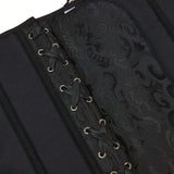 Corset Gothique Bustier Jacquard