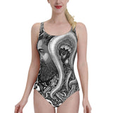 Maillot de Bain Gothique Hipster- Antre Gothique