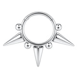 Piercing Nez Gothique Punk à Rivets - L'Antre Gothique