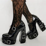 Gothic Schuh High Heels Punk