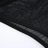 Body Gothique Clubwear Echancré