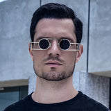 Gothic-Punk-Retro-Sonnenbrille