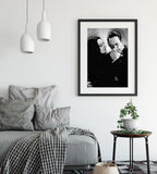 Poster Gothique Morticia & Gomez