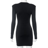 Robe Gothique Femme à Manches Longues Transparente