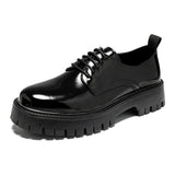 Chaussure Gothique Cuir Verni - L'Antre Gothiqut