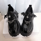 Gothic Lolita Bat Shoes
