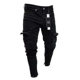 Jeans Gothique Style Motard - Antre Gothique