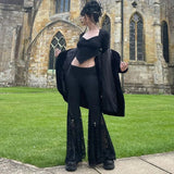 Pantalon Gothique Punk Sexy