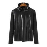 T-Shirt Gothique Col Roulé