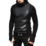 T-Shirt Gothique <br /> Col Roulé