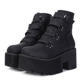 Chaussure Gothique à Talons Punk