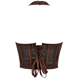 Gothic Steampunk Retro rückenfreies Korsett