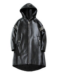 Manteau Gothique Cuir Pu