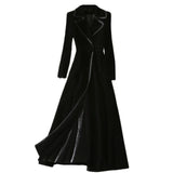 Manteau Gothique Velours Elégant - L'Antre Gothique