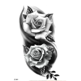 Tatouage Gothique Fleur de Rose