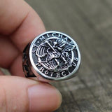 Bague Gothique <br /> Ange Gardien