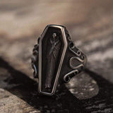 Gothic Ring<br> Vampire Coffin