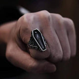Gothic Ring<br> Vampire Coffin
