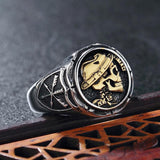 Gotischer Ring<br> Schädel von 1936