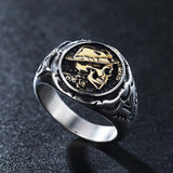 Gotischer Ring<br> Schädel von 1936
