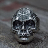 Gothic Ring<br> Mandala Flower