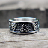 Bague Gothique <br /> Guerrier Triquetra