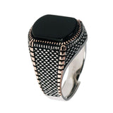Bague Gothique Motif Rétro