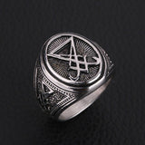 Bague Gothique <br /> Sigil de Lucifer