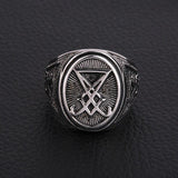 Bague Gothique <br /> Sigil de Lucifer