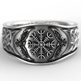 Gothic Ring<br> Eagle of Awe Nordic Bar