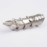 Bague Gothique Armure Argent