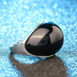 Bague Gothique <br /> Brillante en Zircone Cubique - L'Antre Gothique