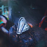 Gothic Ring<br> Coffin