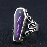 Gothic Ring<br> Coffin