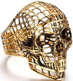 Gotischer Ring<br> Schädel