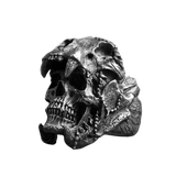 Bague Gothique Crâne de Balan