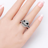 Gotischer Ring<br> Jack Skellington