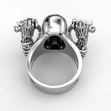 Gotischer Ring<br> Bärtiger Biker