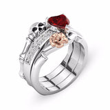 Bague Gothique à Fleur de Rose