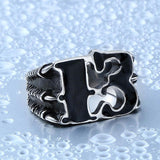 Bague Gothique <br /> en Acier - L'Antre Gothique