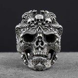 Bague Gothique <br />en Argent - L'Antre Gothique